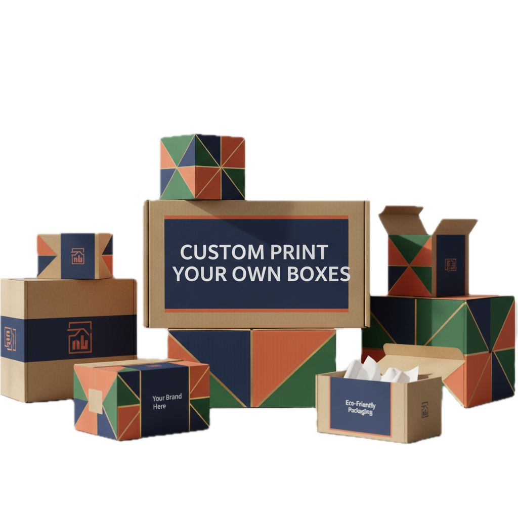Custom printed corrugated boxes